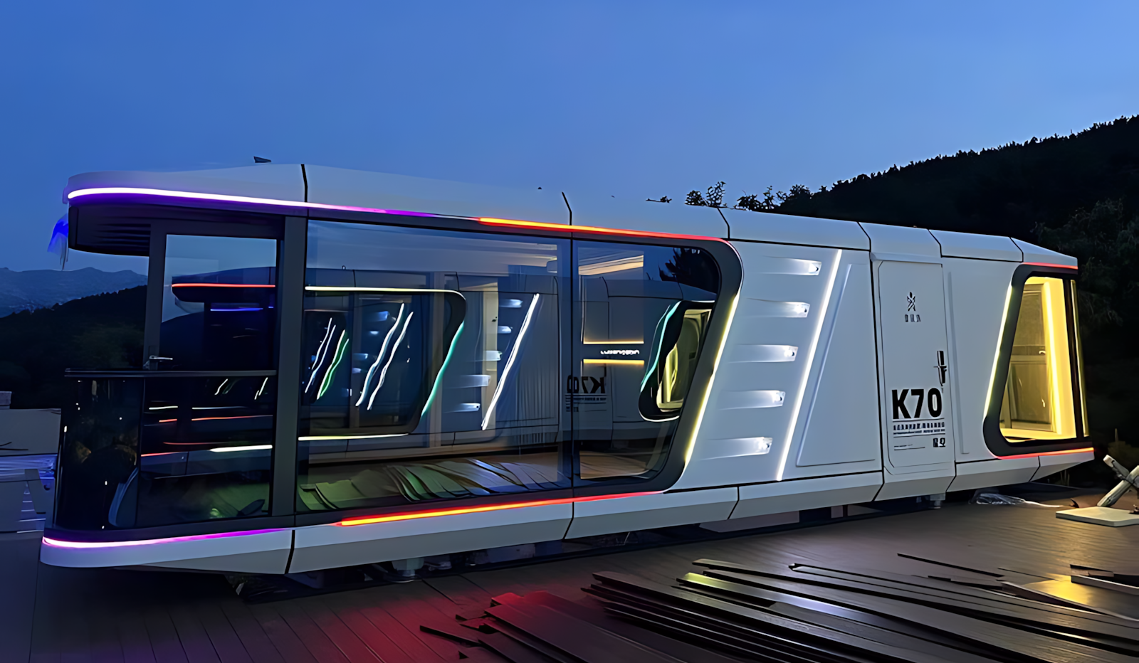 Space Capsule exterior